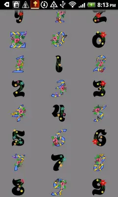 Alphabet stickers for Doodle Text! android App screenshot 0