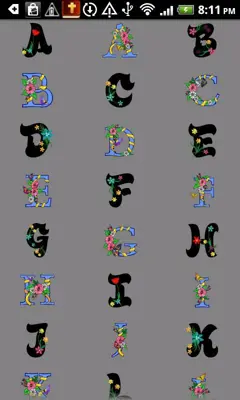 Alphabet stickers for Doodle Text! android App screenshot 2